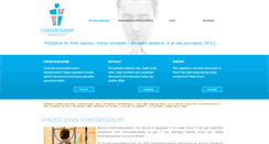 Desktop Screenshot of chrzescijanin-homoseksualny.pl